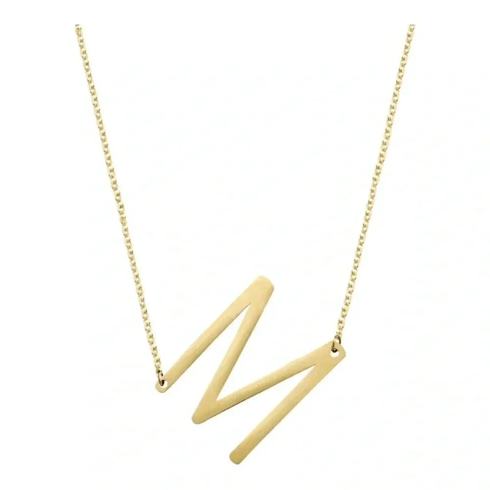 Mint & Lily Statement Initial Necklace - M - Picture 2 of 9